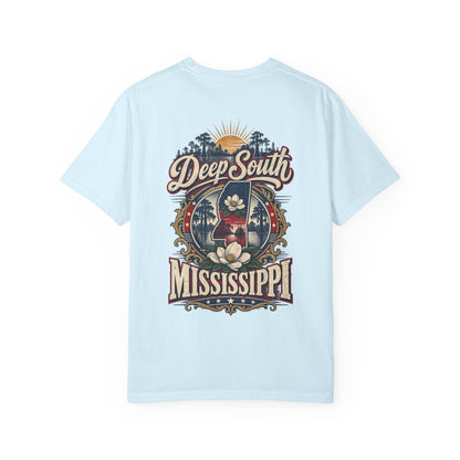 Deep South Mississippi Unisex Comfort Color 1717 Streetwear Graphic Tee