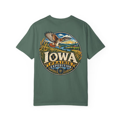 Iowa Prairie Expedition Unisex Comfort Color 1717 Streetwear Graphic Tee