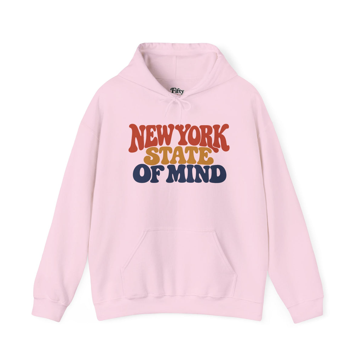 New York State Of Mind Unisex Hoodie State Name Graphic