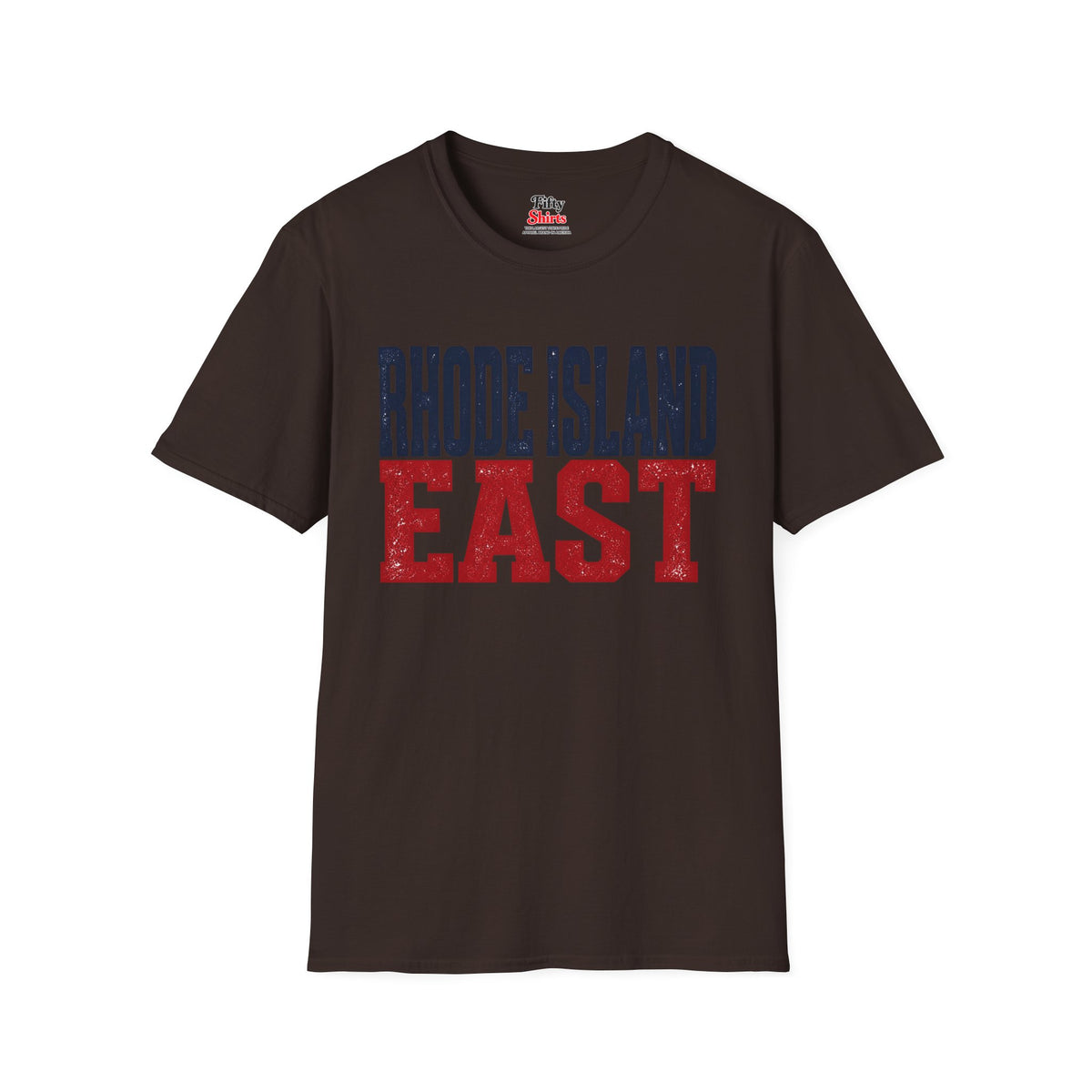 Rhode Island East Unisex Softstyle T Shirt State Name Graphic Tee
