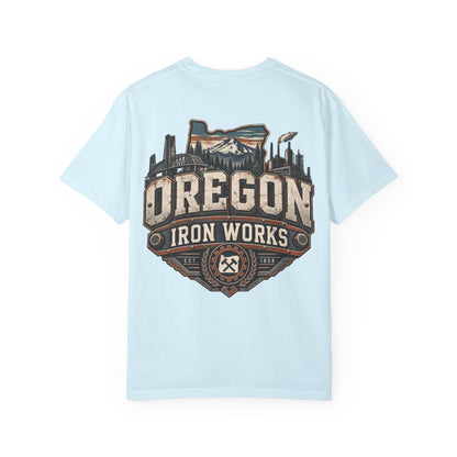 Oregon Iron Works Unisex Comfort Color 1717 Streetwear Graphic Tee
