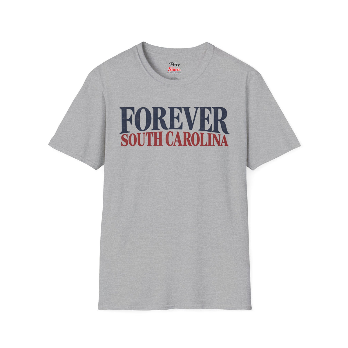 Forever South Carolina Unisex Softstyle T Shirt State Name Graphic Tee