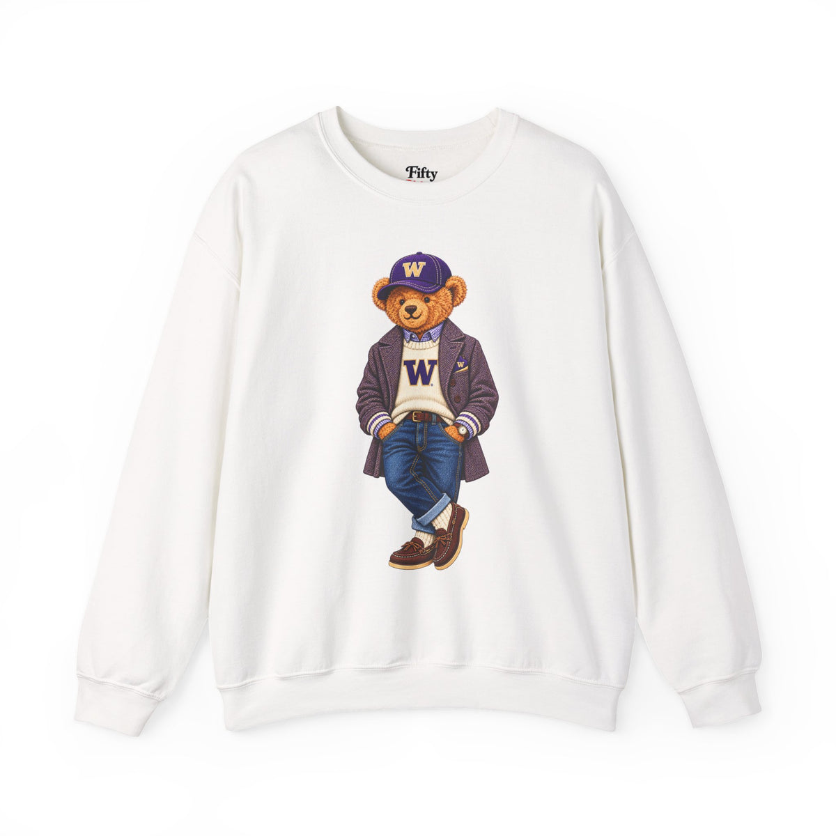 Washington - Game Day Teddy Bear Sweatshirt