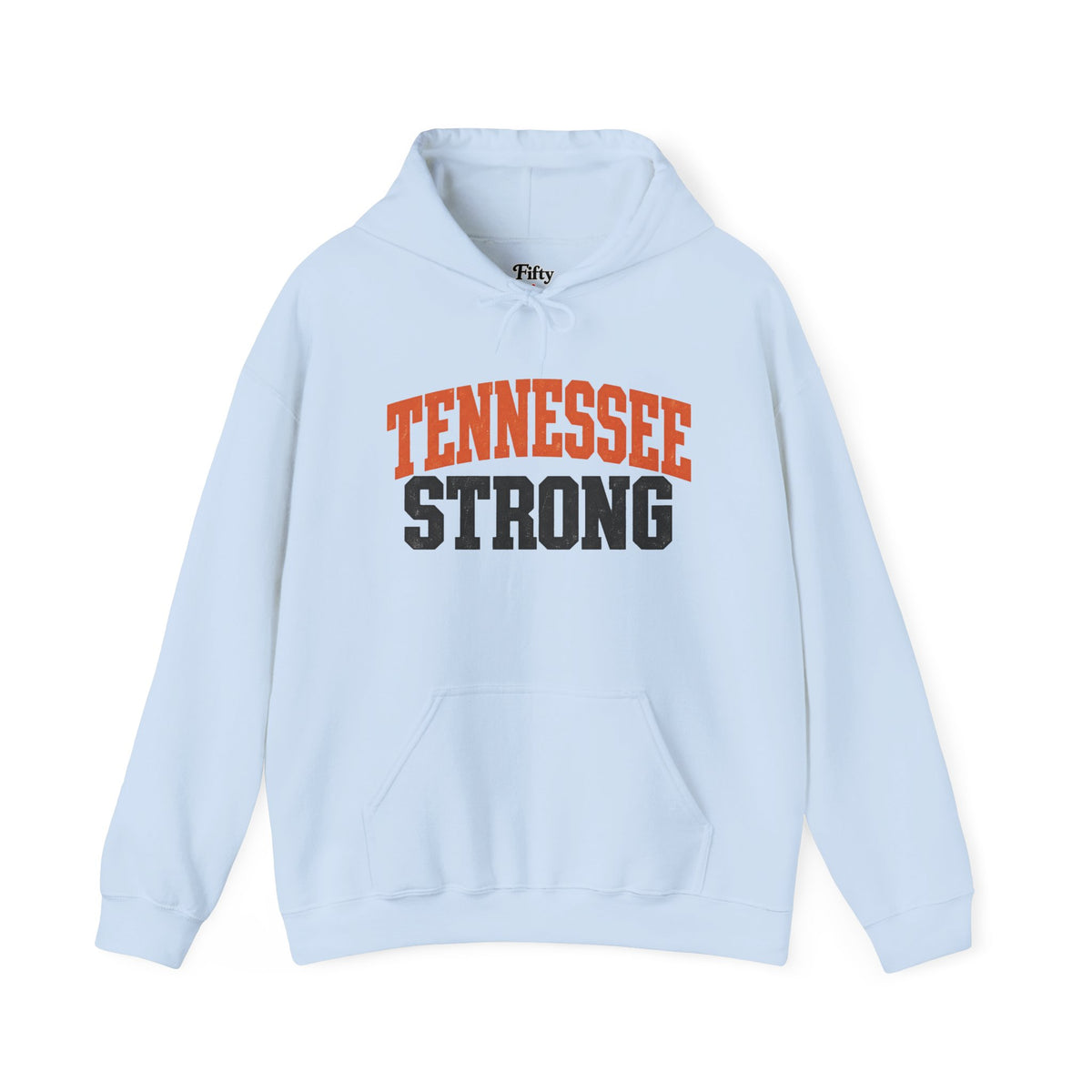 Tennessee Strong Unisex Hoodie State Name Graphic
