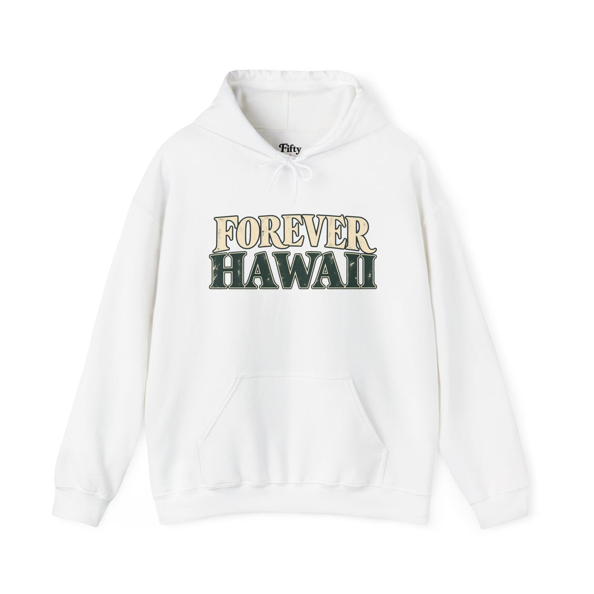 Forever Hawaii Unisex Hoodie State Name Graphic