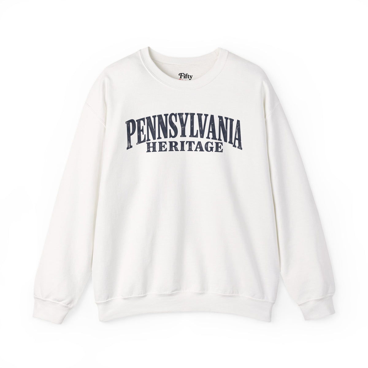 Pennsylvania Heritage Unisex Crewneck Sweatshirt State Name Graphic
