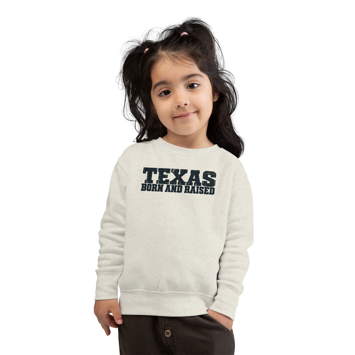 Texas Born and Raised Workwear Unisex Toddler Sweatshirt