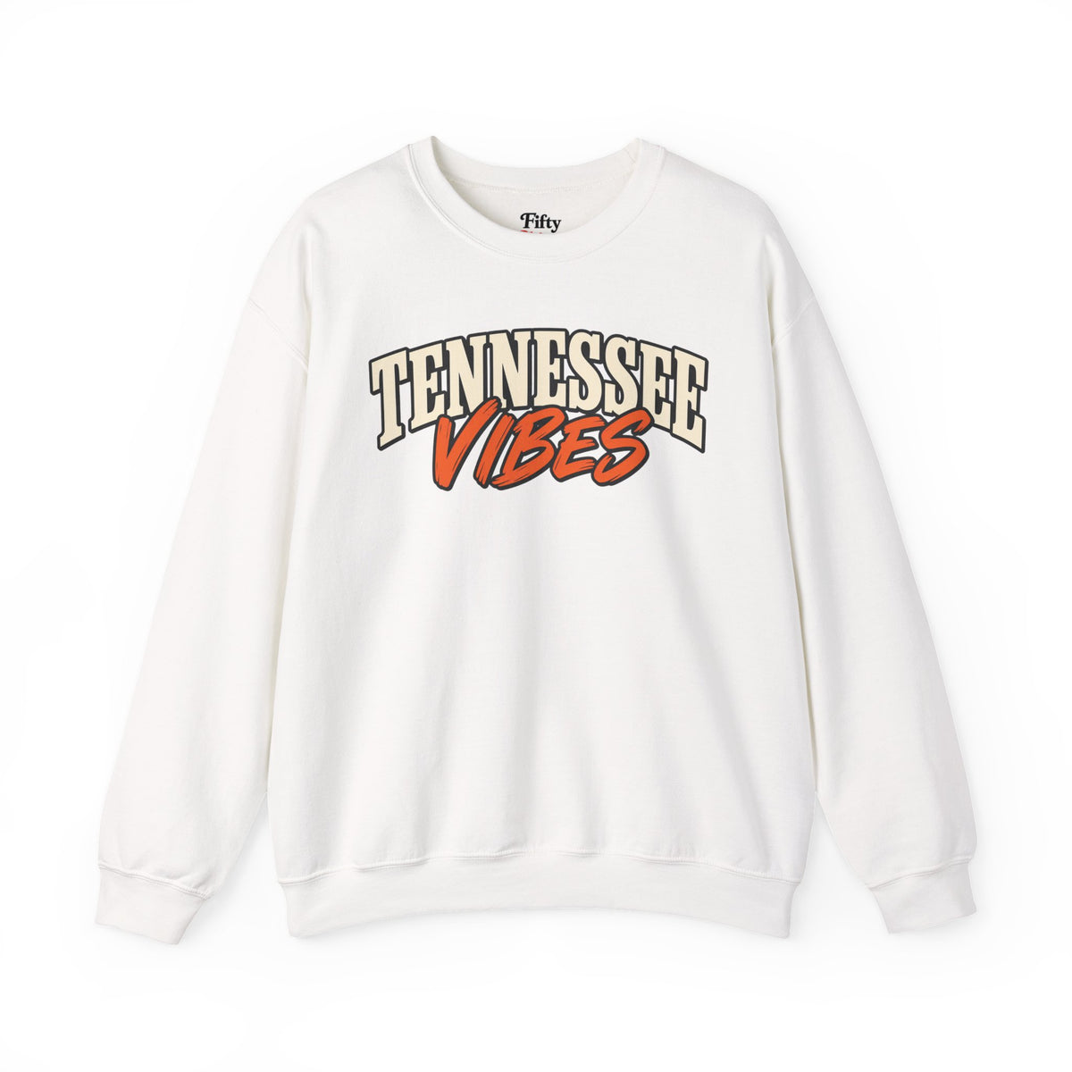 Tennessee Vibes Unisex Crewneck Sweatshirt State Name Graphic