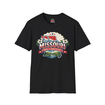 Missouri State Pride Unisex Softstyle T Shirt State Pride Graphic Tee Collections FS03
