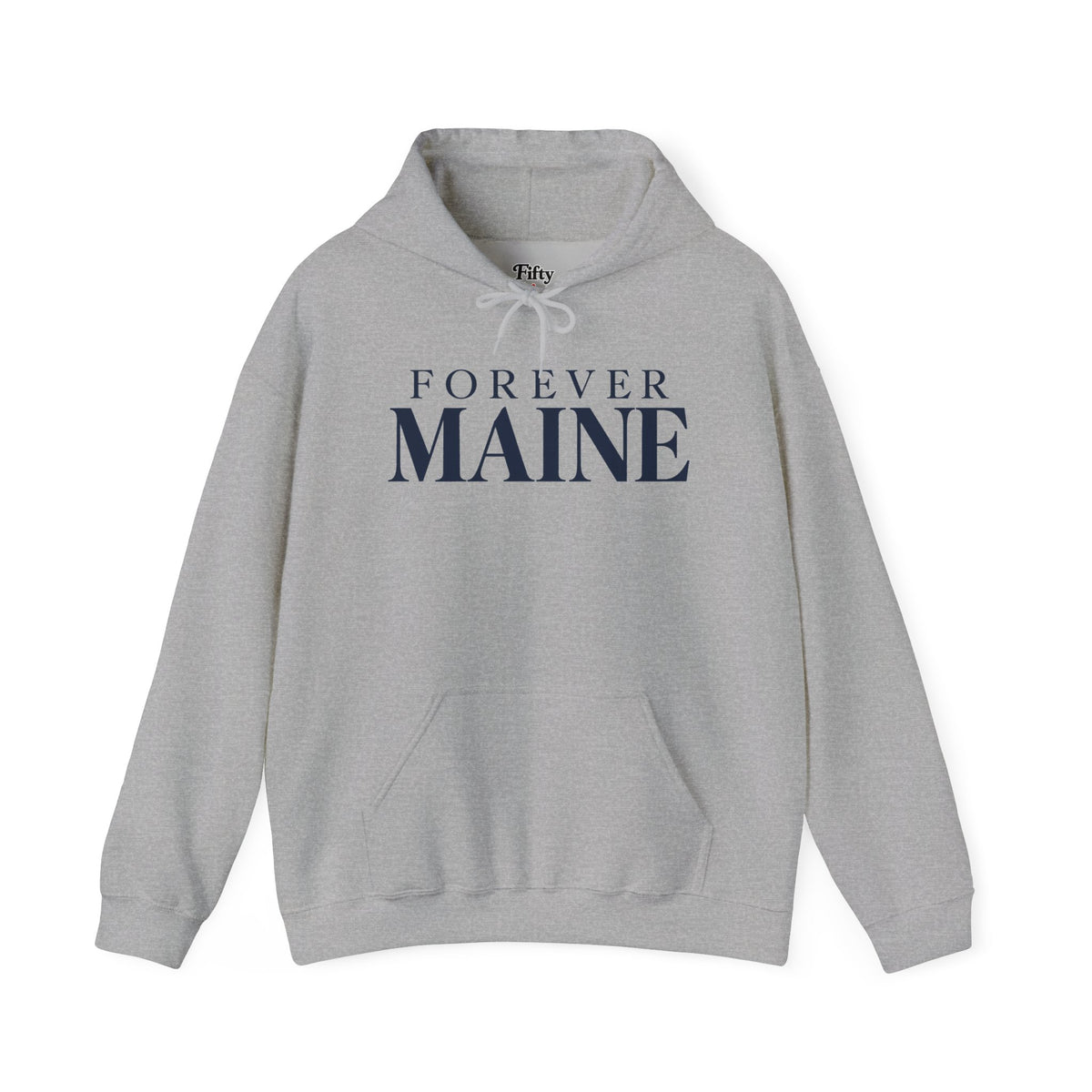 Forever Maine Unisex Hoodie State Name Graphic
