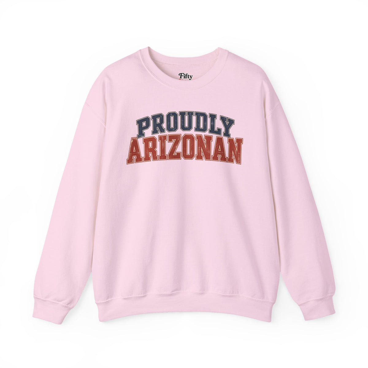 Proudly Arizonan Arizona Unisex Crewneck Sweatshirt State Name Graphic