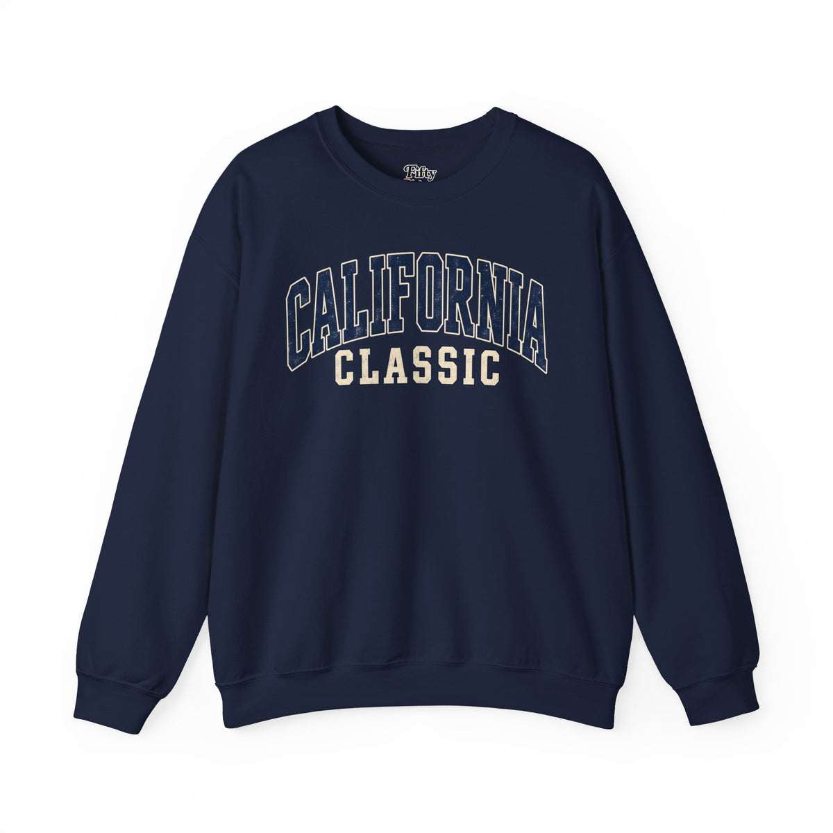 California Classic Unisex Crewneck Sweatshirt State Name Graphic