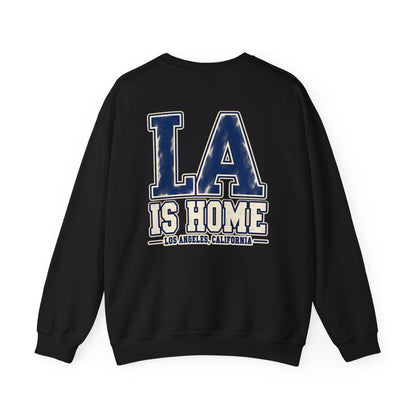 LA Is Home Los Angeles Unisex Crewneck Sweatshirt Graphic