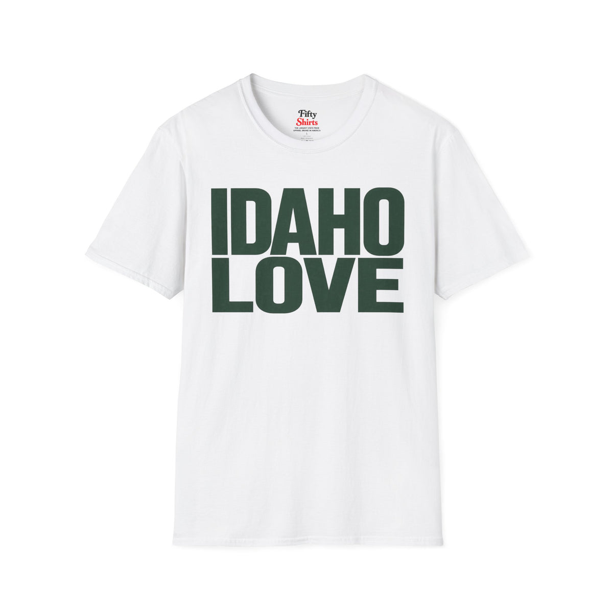 Idaho Love Unisex Softstyle T Shirt State Name Graphic Tee