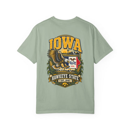 Iowa Hawkeye Legacy Unisex Comfort Color 1717 Streetwear Graphic Tee