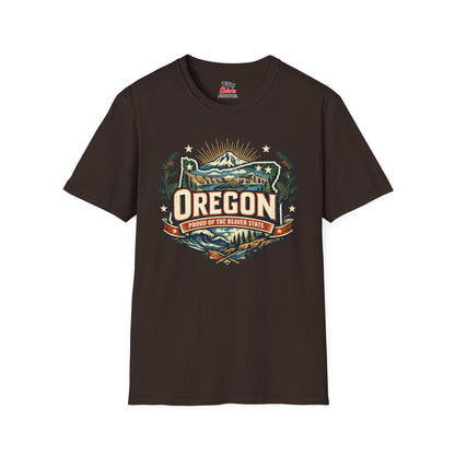 Oregon State Pride Unisex Softstyle T Shirt State Pride Graphic Tee Collections FS03