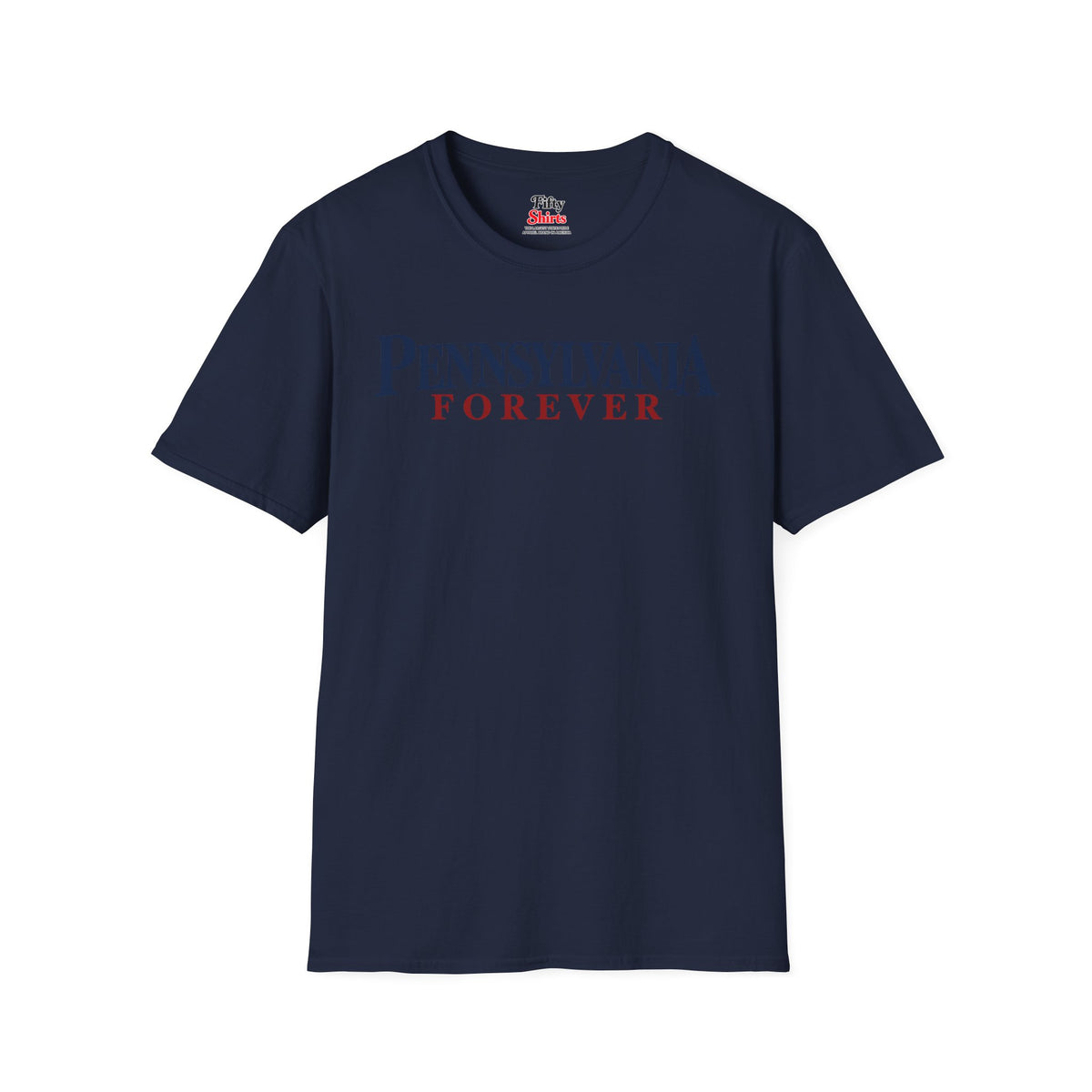 Pennsylvania Forever Unisex Softstyle T Shirt State Name Graphic Tee