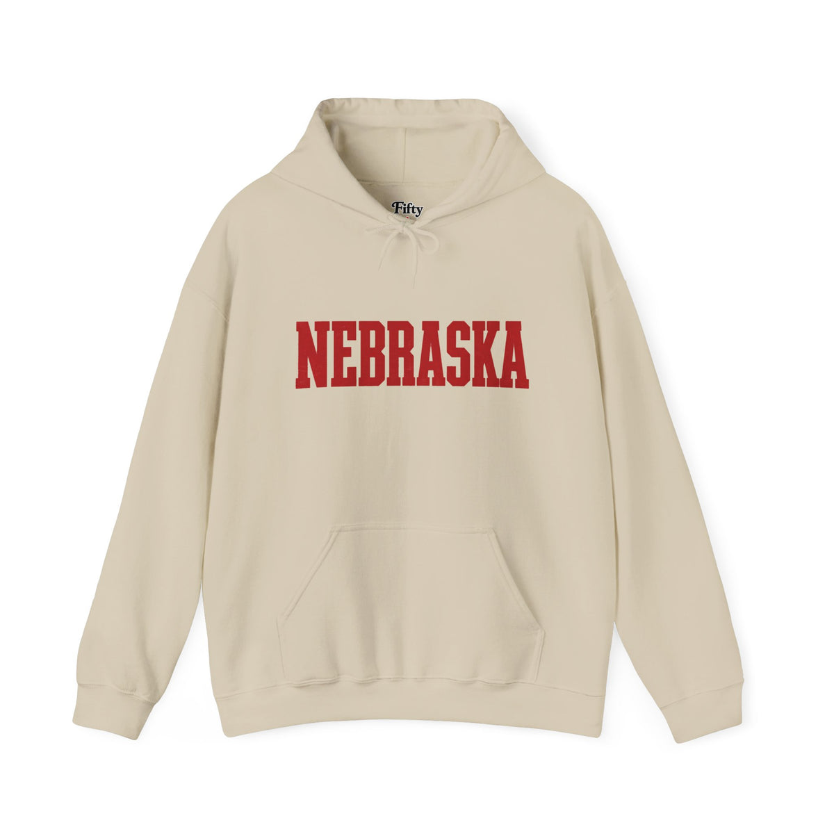 Nebraska Unisex Hoodie State Name Graphic