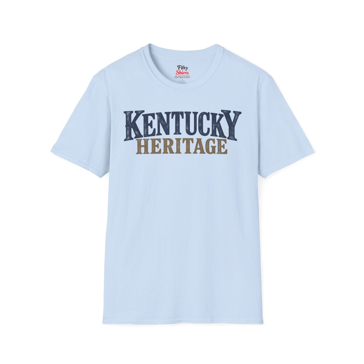 Kentucky Heritage Unisex Softstyle T Shirt State Name Graphic Tee