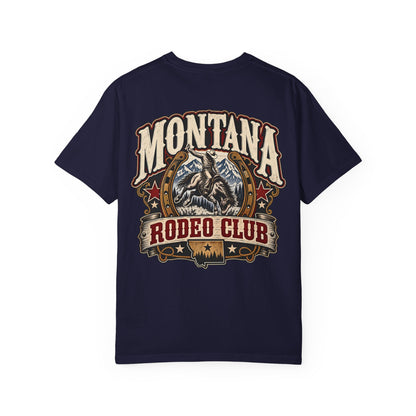 Montana Rodeo Club Unisex Comfort Color 1717 Streetwear Graphic Tee