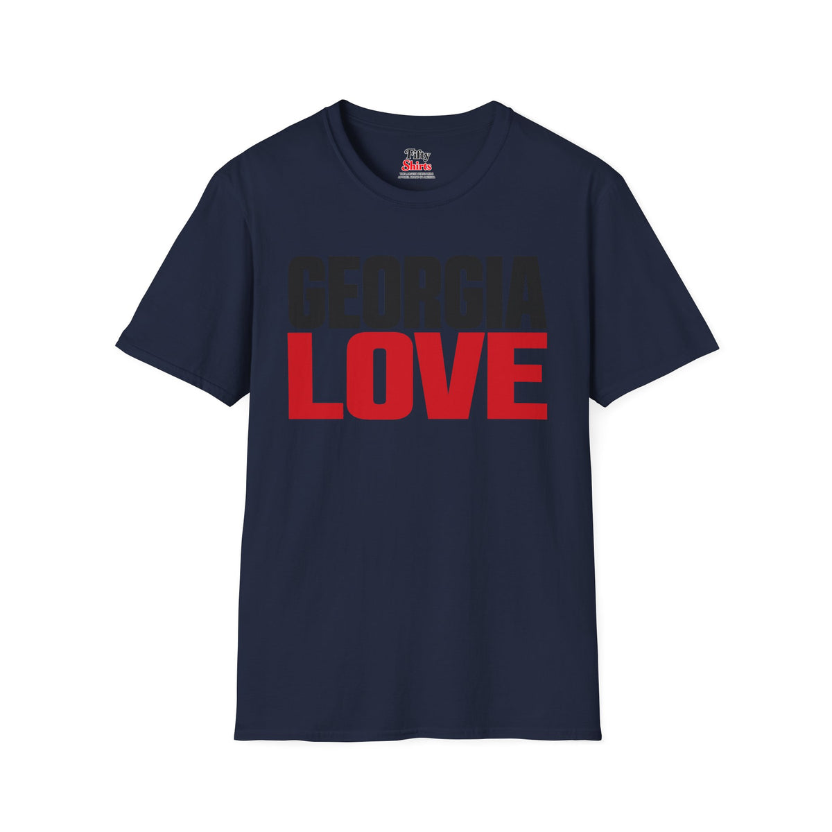 Georgia Love Unisex Softstyle T Shirt State Name Graphic Tee