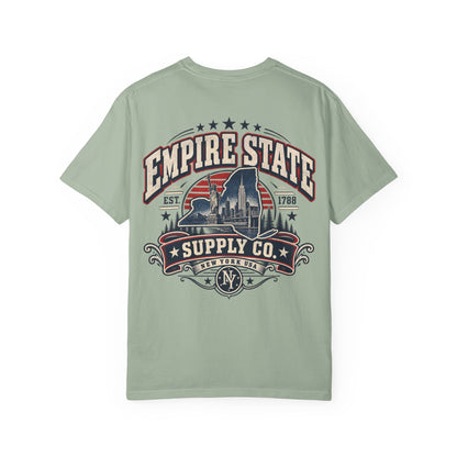 New York Empire State Supply Co. Unisex Comfort Color 1717 Streetwear Graphic Tee
