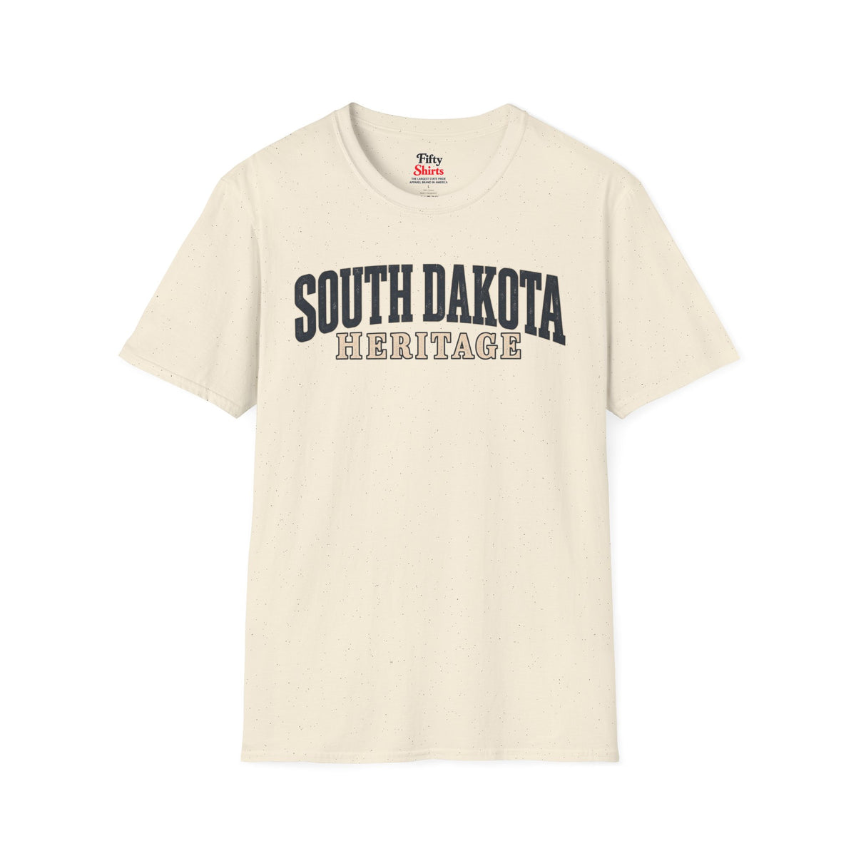 South Dakota Heritage Unisex Softstyle T Shirt State Name Graphic Tee