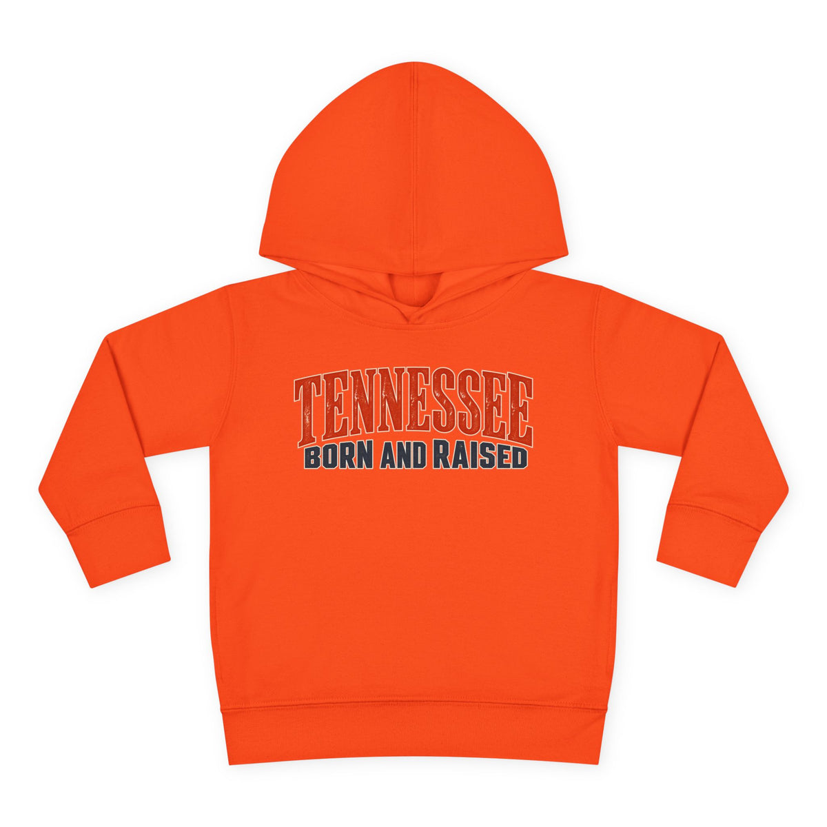 Tennessee Born and Raised Premium Southern Heritage Unisex Toddler Pullover Fleece Hoodie