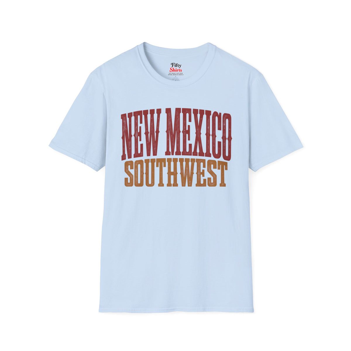 New Mexico Southwest Unisex Softstyle T Shirt State Name Graphic Tee