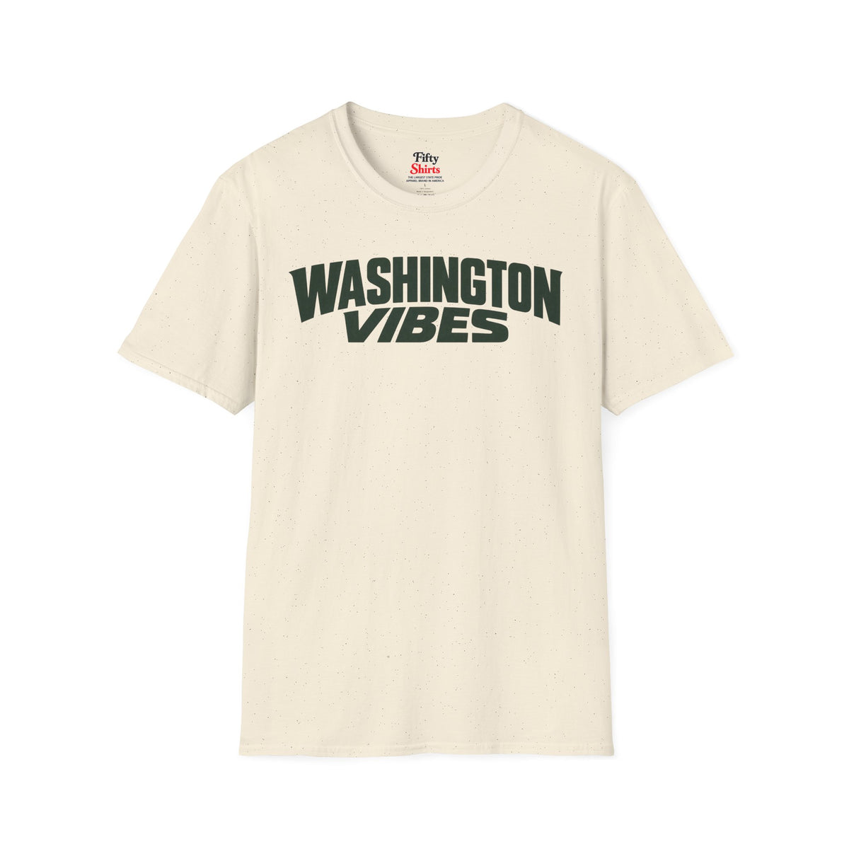 Washington Vibes Unisex Softstyle T Shirt State Name Graphic Tee
