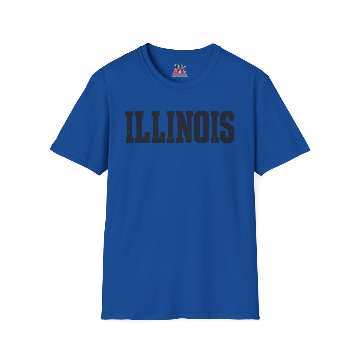 Illinois Unisex Softstyle T Shirt State Name Graphic Tee