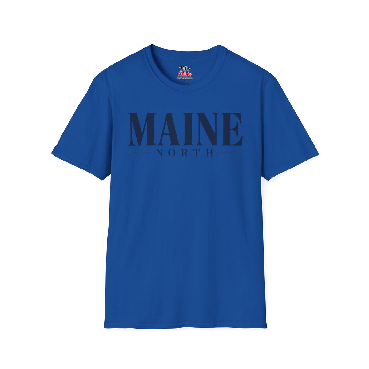 Maine North Unisex Softstyle T Shirt State Name Graphic Tee