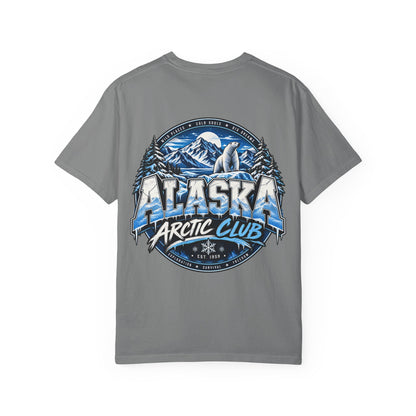 Alaska Arctic Club  Unisex Comfort Color 1717 Streetwear Graphic Tee