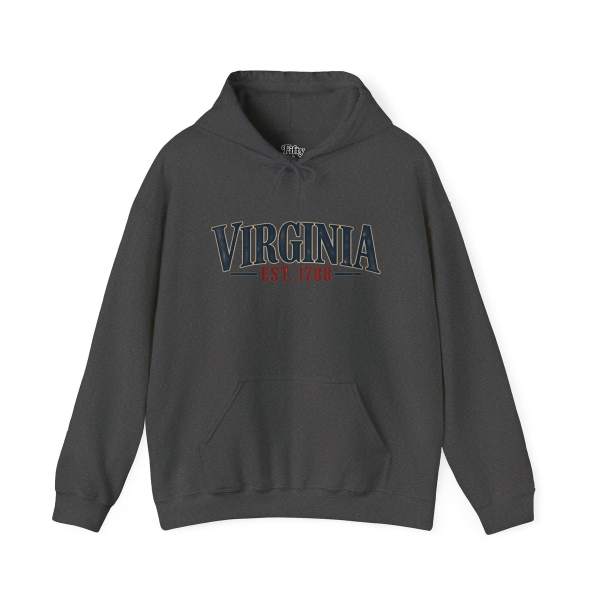 Virginia Est 1788 Unisex Hoodie State Name Graphic