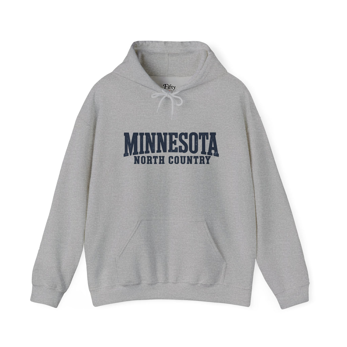 Minnesota North Country Unisex Hoodie State Name Graphic