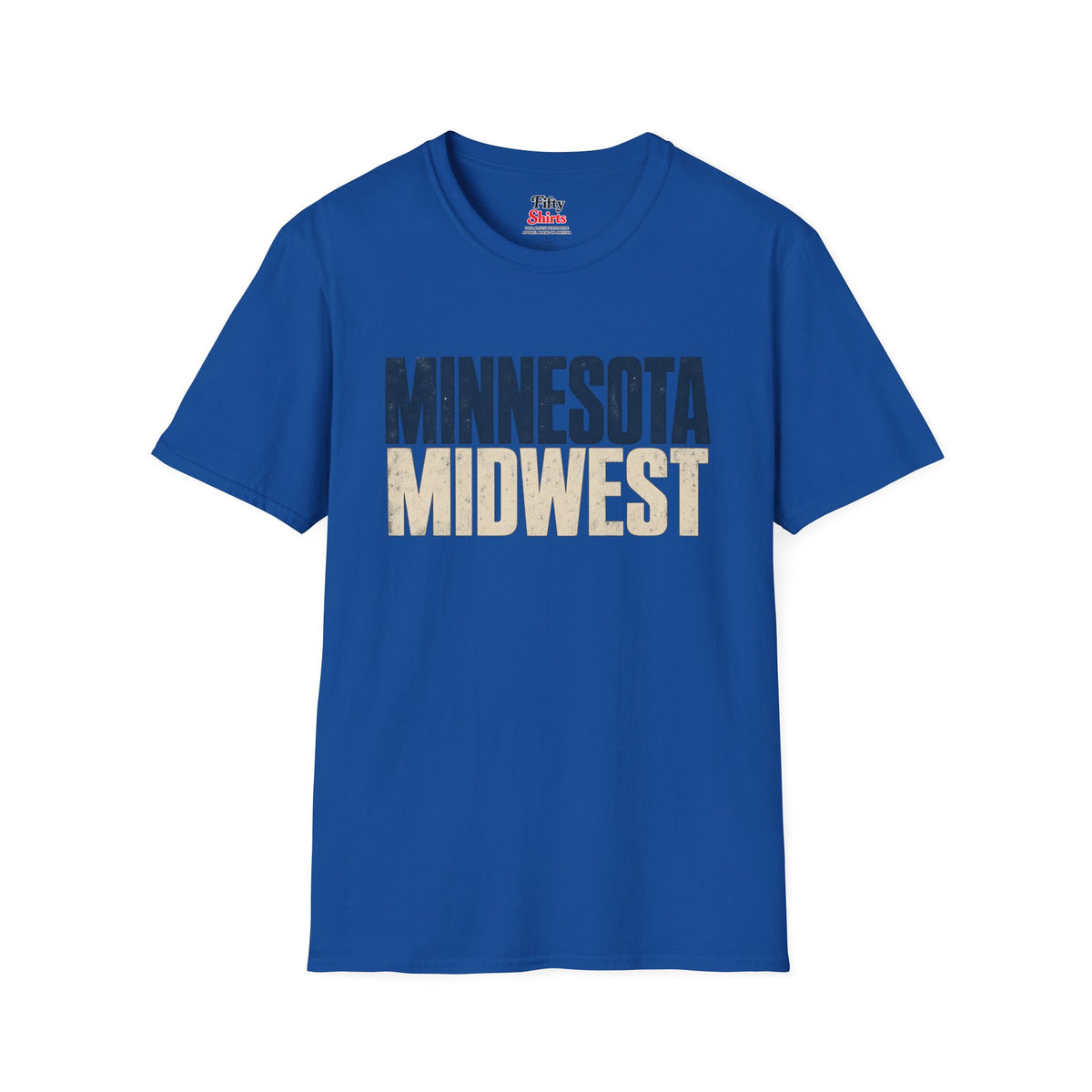 Minnesota Midwest Unisex Softstyle T Shirt State Name Graphic Tee