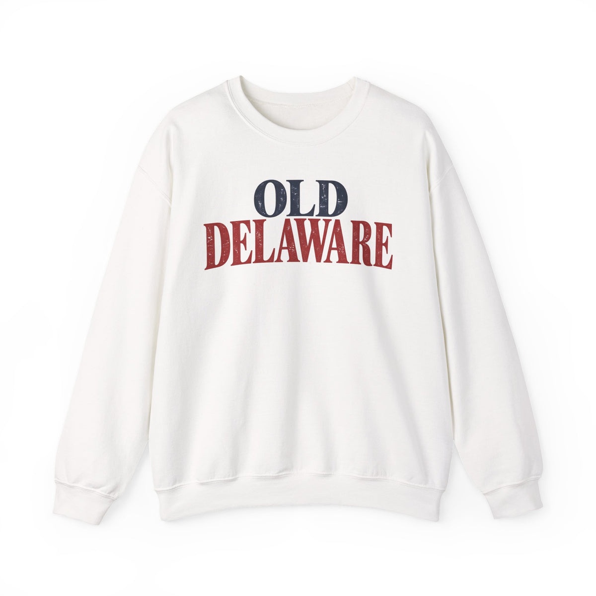 Old Delaware Unisex Crewneck Sweatshirt State Name Graphic