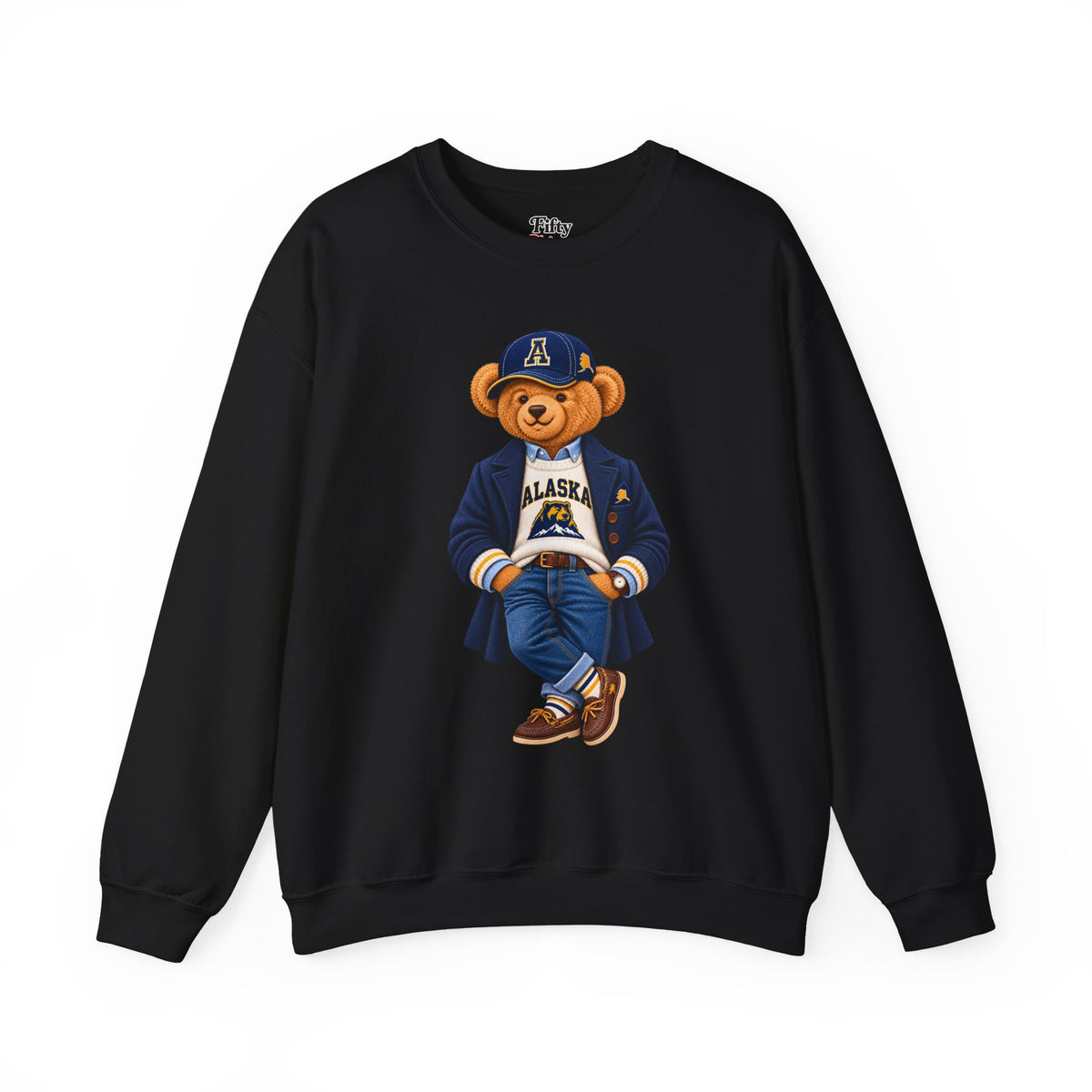 Alaska - Game Day Teddy Bear Sweatshirt