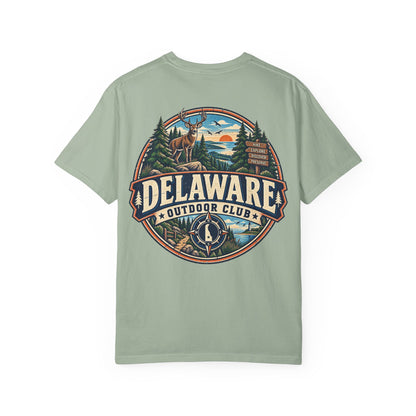 Delaware Outdoor Club  Unisex Comfort Color 1717 Streetwear Graphic Tee