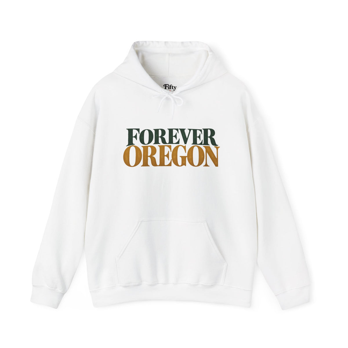 Forever Oregon Unisex Hoodie State Name Graphic