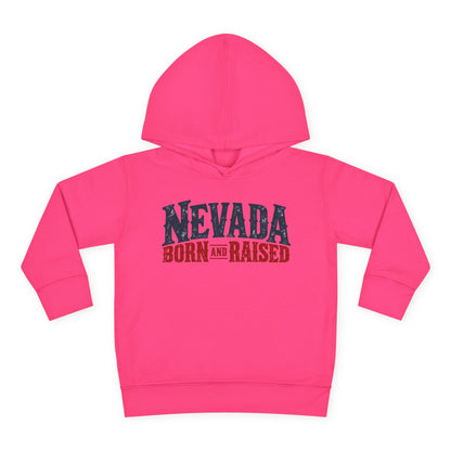 Nevada Born and Raised Classic Ranchwear Unisex Toddler Pullover Fleece Hoodie
