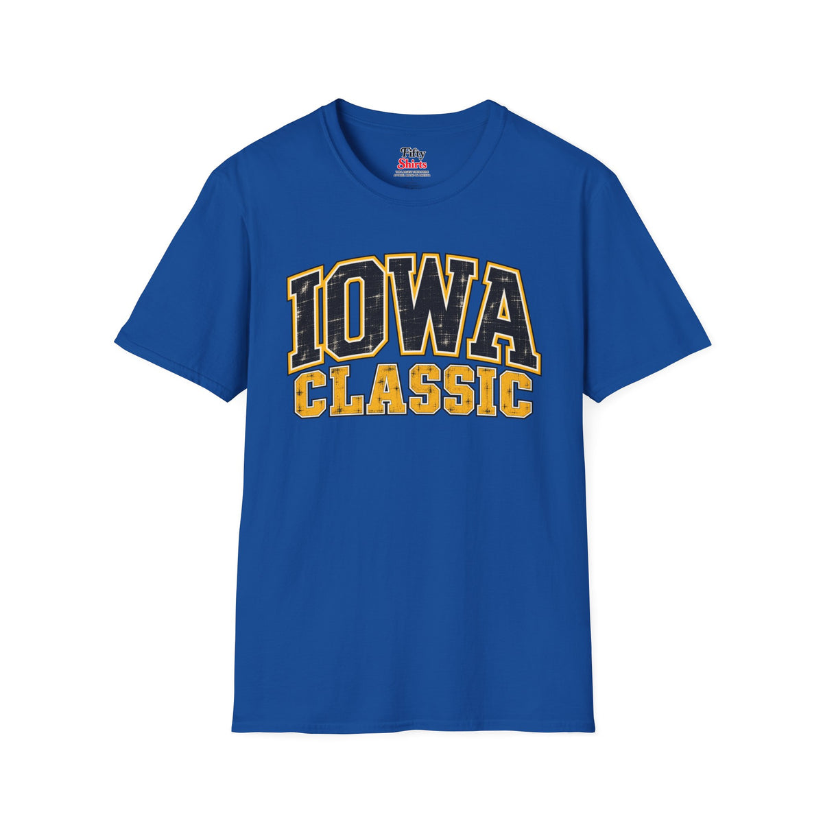 Iowa Classic Unisex Softstyle T Shirt State Name Graphic Tee