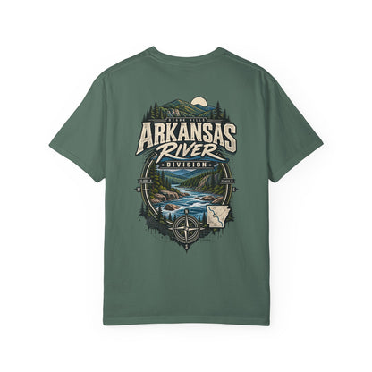 Arkansas River Division Unisex Comfort Color 1717 Streetwear Graphic Tee