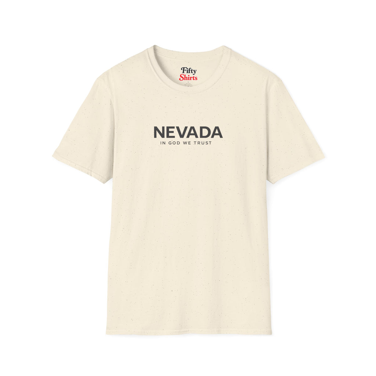 Nevada All State In God We Trust Front Design Unisex Everyday Tee