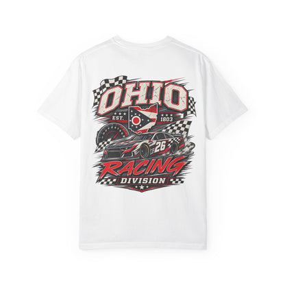 Ohio Racing Division Unisex Comfort Color 1717 Streetwear Graphic Tee