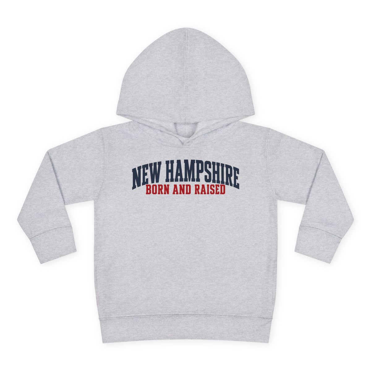 New Hampshire Born and Raised Minimal Heritage Unisex Pullover Fleece Hoodie