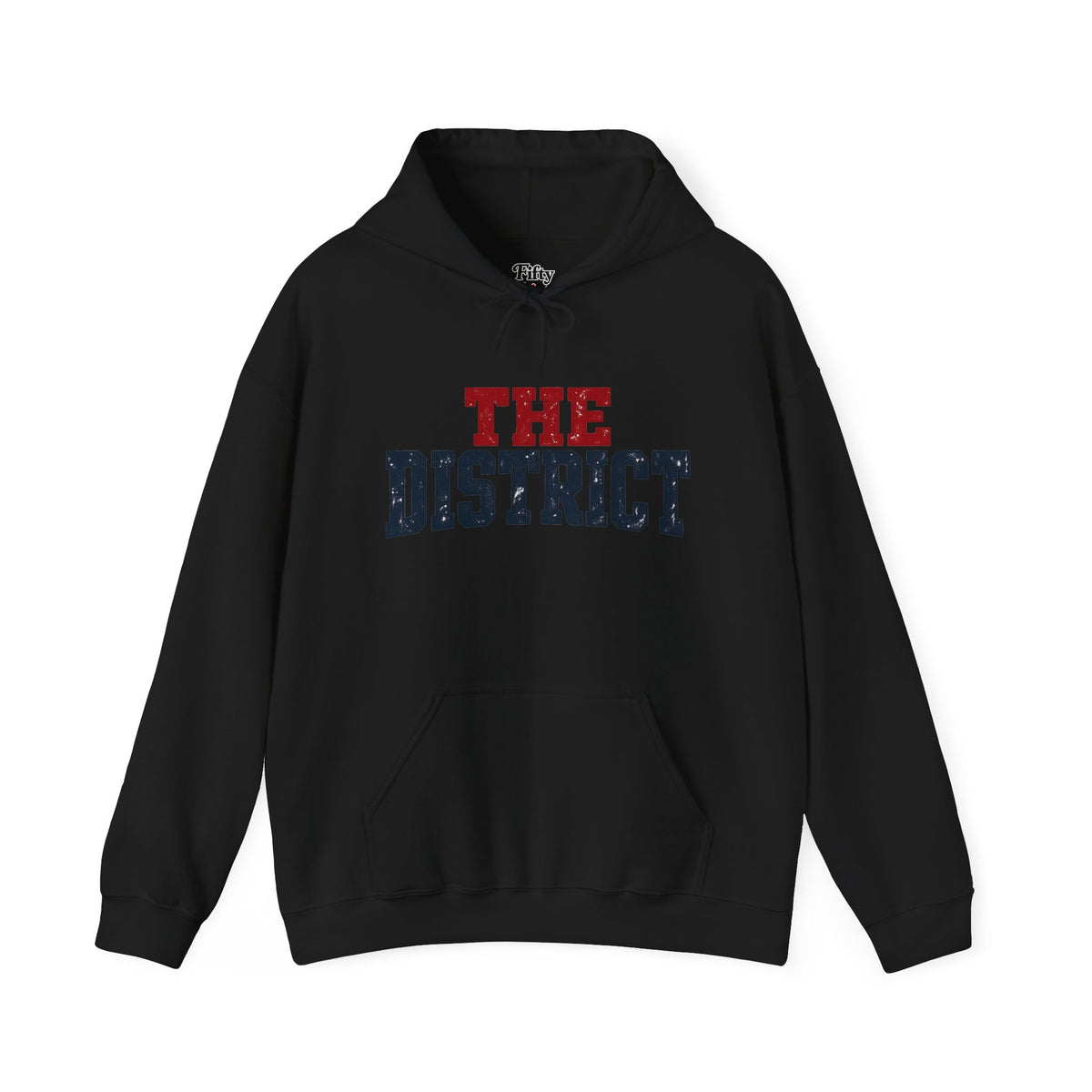 Washington DC The District Unisex Hoodie State Name Graphic