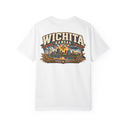 Wichita Kansas Unisex Comfort Color 1717 Streetwear Graphic Tee