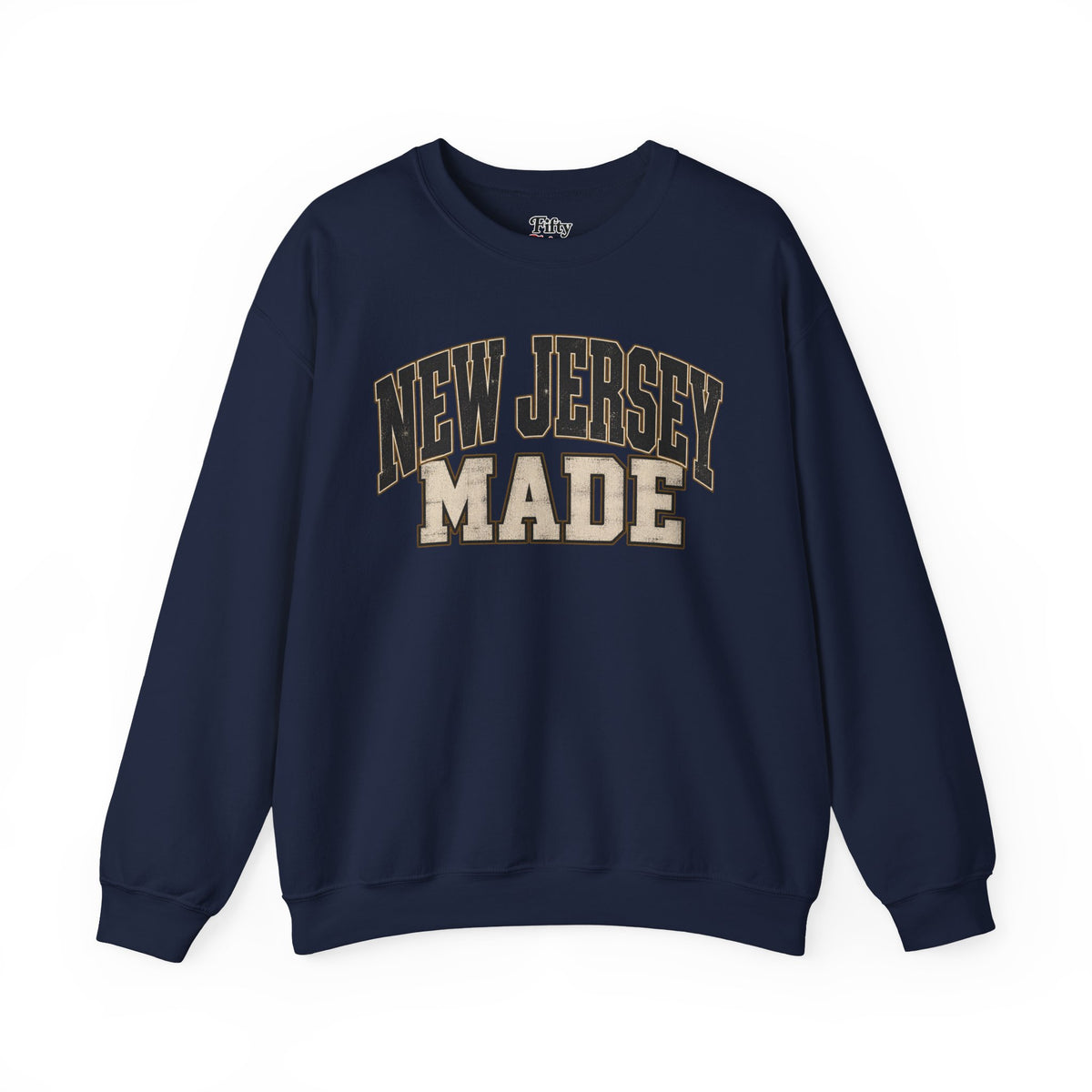 New Jersey made Unisex Crewneck Sweatshirt State Name Graphic