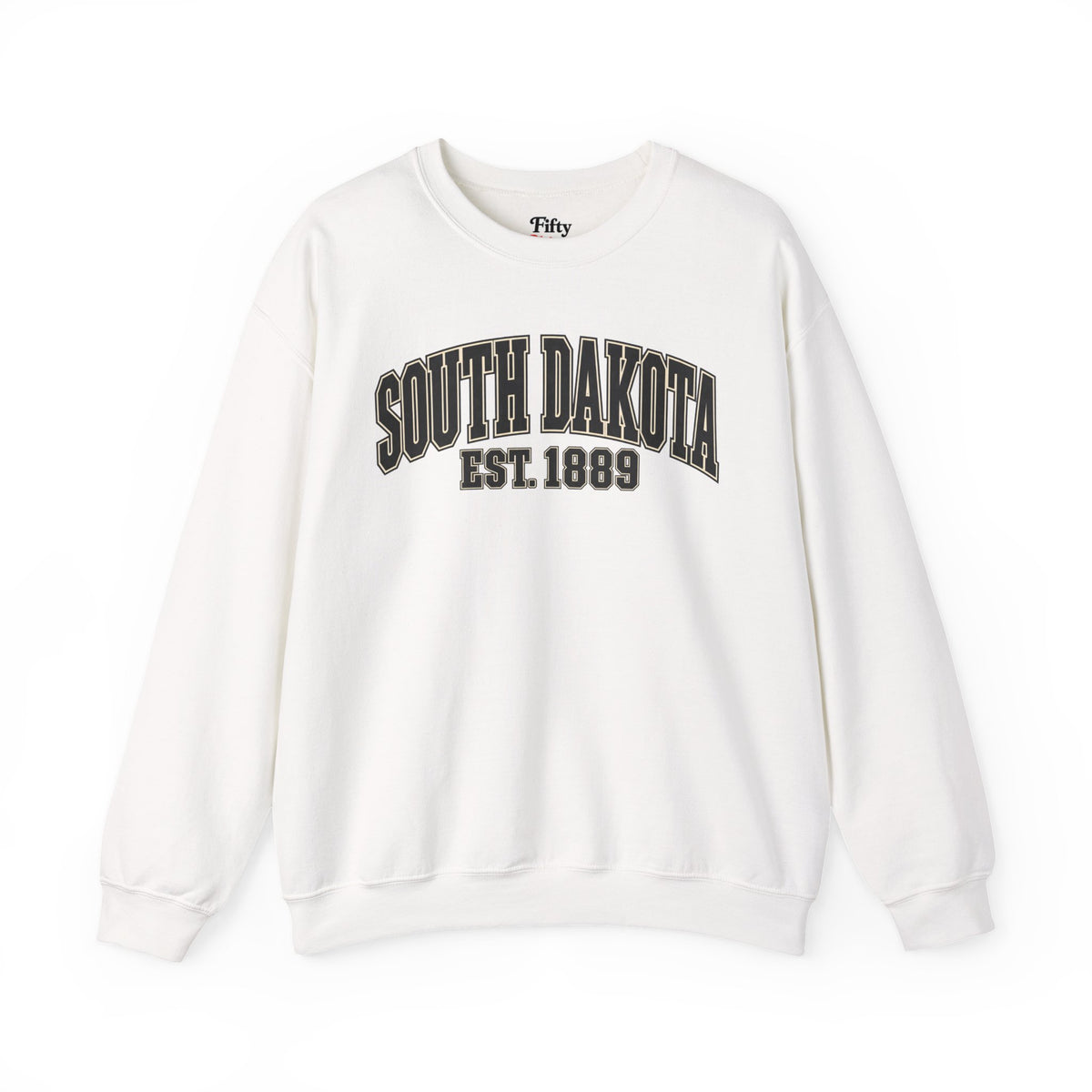 South Dakota Est. 1889 Unisex Crewneck Sweatshirt State Name Graphic